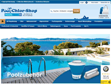 Tablet Screenshot of pool-chlor-shop.de